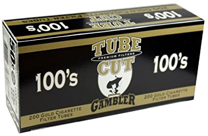 Tube Cut Gold 100’s