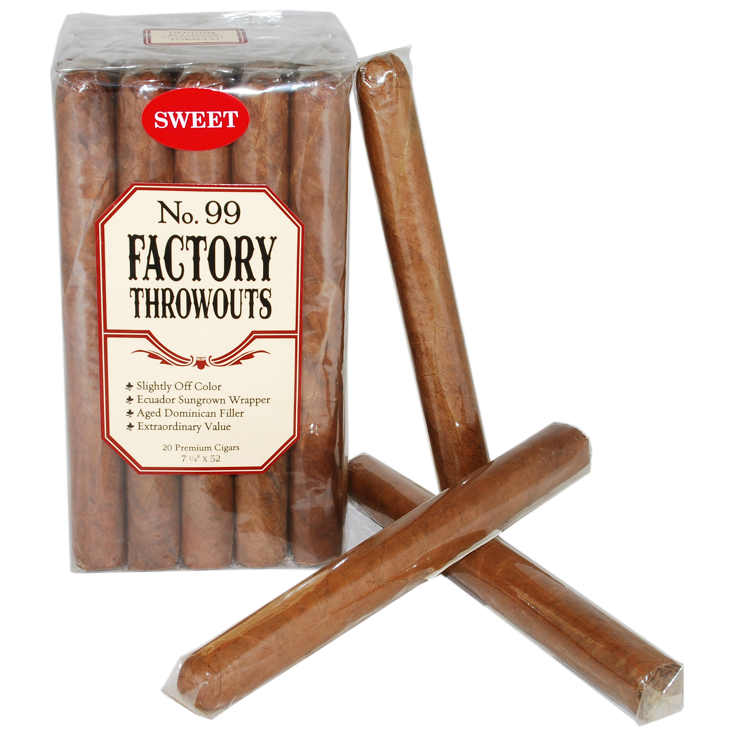 No. 99 Factory Throwouts Cigars