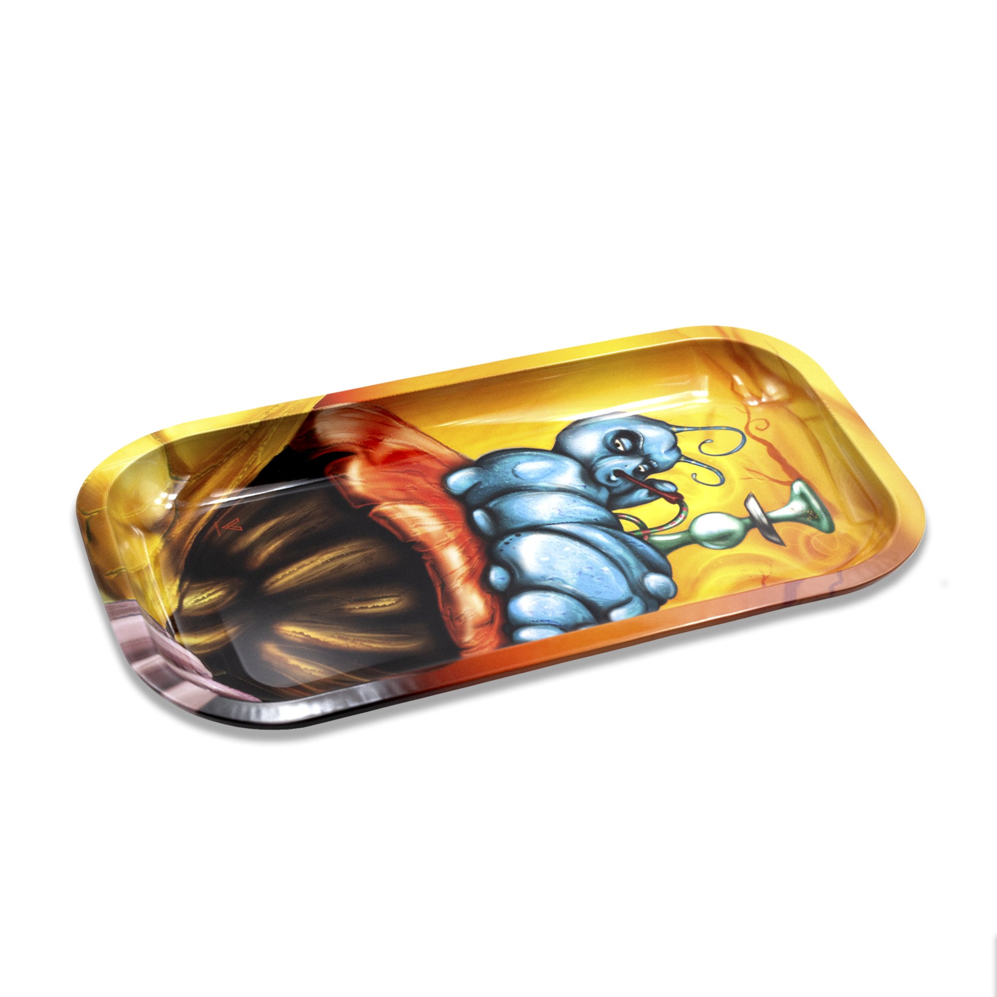 Premium Glass Rolling Tray